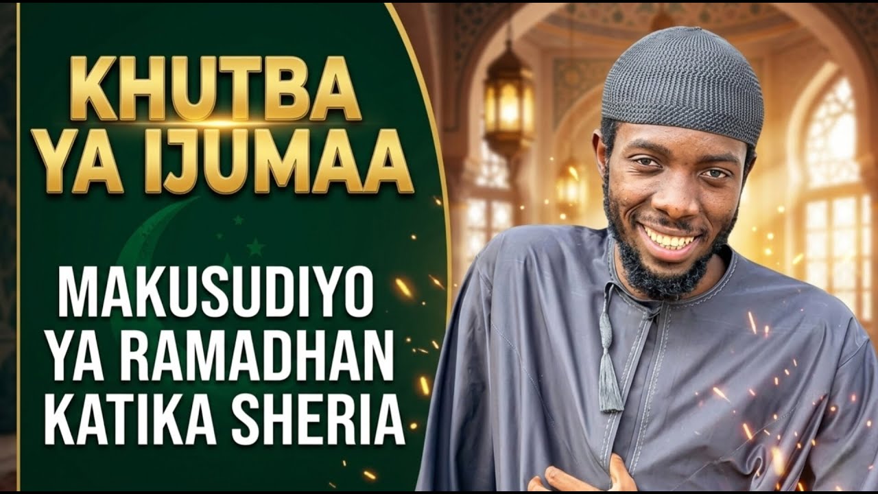 🔴LIVE KHUTBA YA IJUMAA MASJID MUFT ISSA SHAABAN SIMBA SHINYANGA