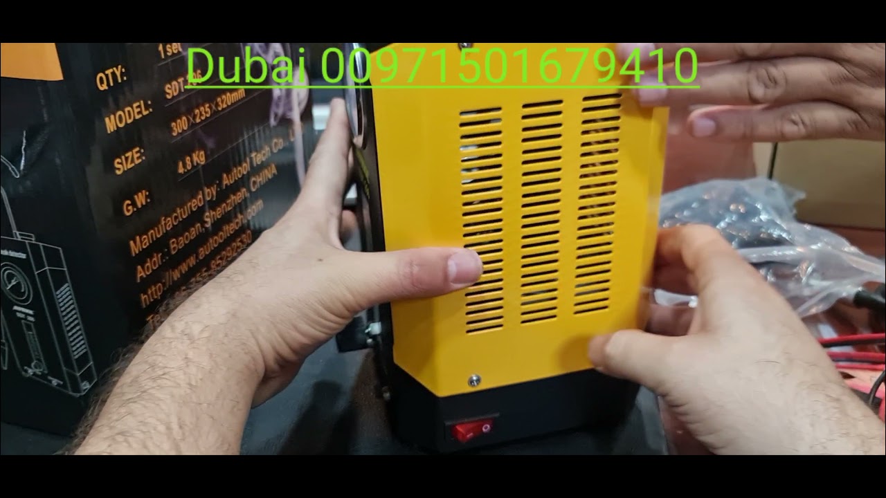 Dubai Smoke leak detector Autool 206 جهاز فحص تسريب انظمة السيارة باستخدام الدخان دبي