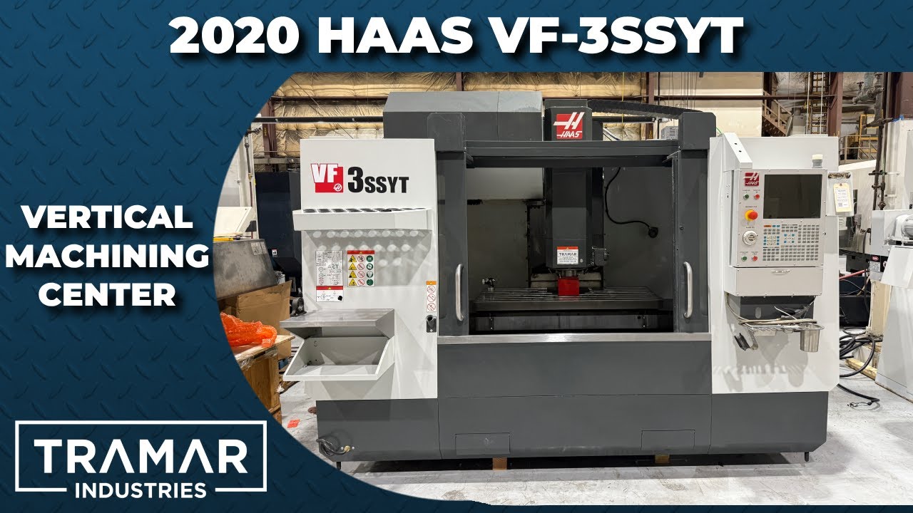 2020 Haas VF-3SSYT Used CNC Vertical Machining Center For Sale