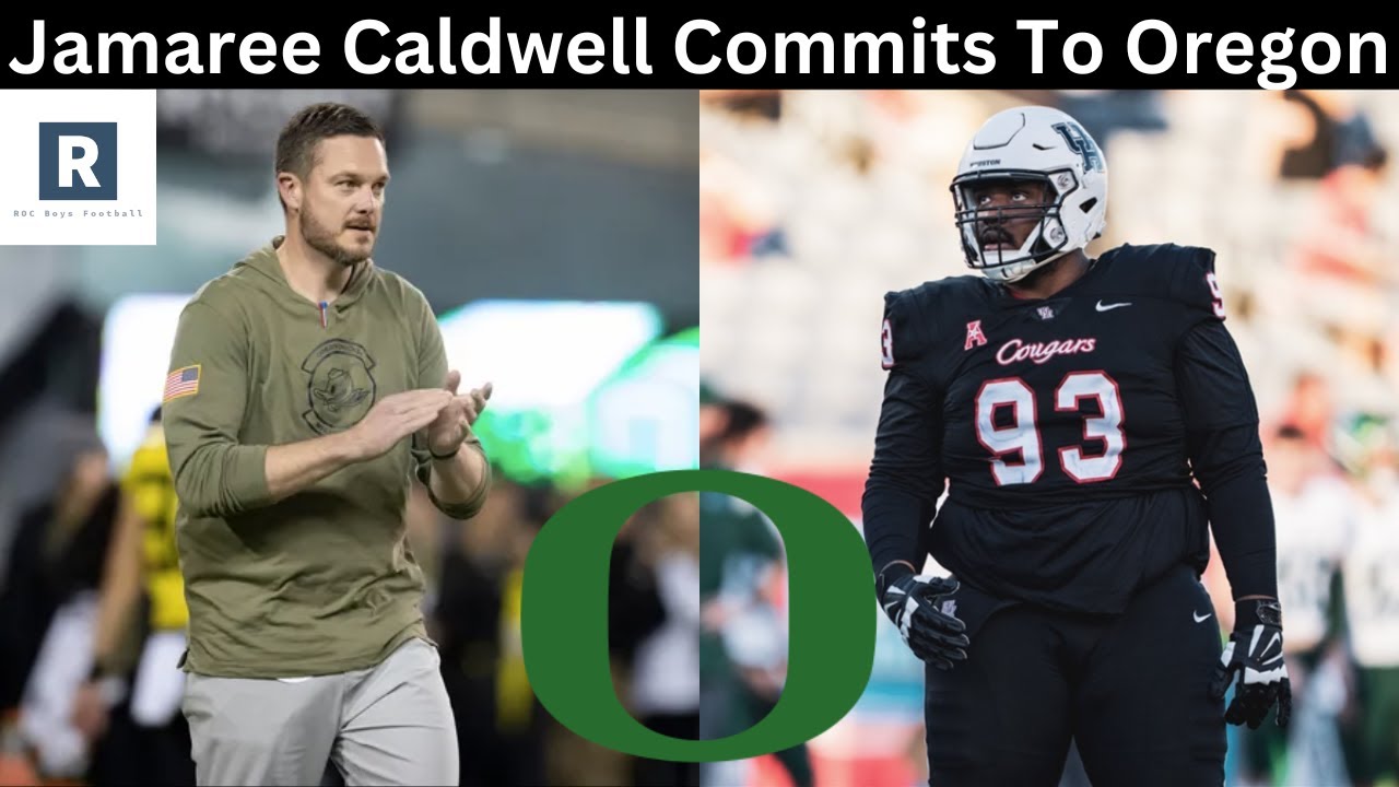 Jamaree Caldwell Commits To Oregon | Oregon Ducks Transfer Portal Update