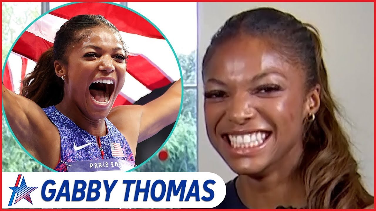 How Gabby Thomas SECRETLY Manifested Gold Medal Win At Paris Olympics