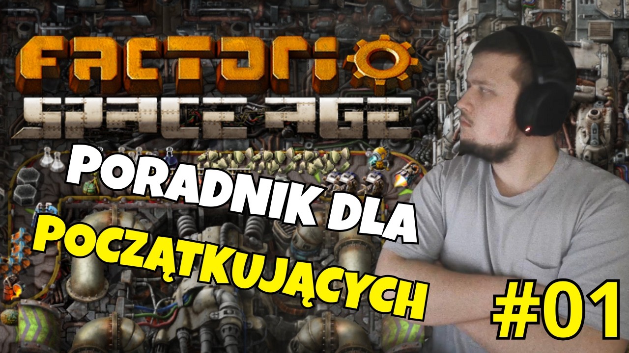 FACTORIO PORADNIK DLA POCZĄTKUJĄCYCH - START GRY | FACTORIO PORADNIK | #01