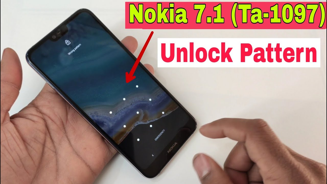 Nokia 7.1 (TA-1097) Unlock Pattern