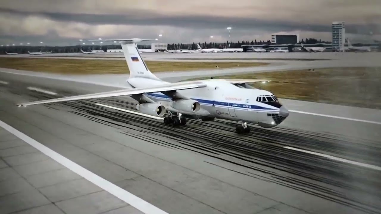 İl 76 takeoff from USSS 🔥✈️ 