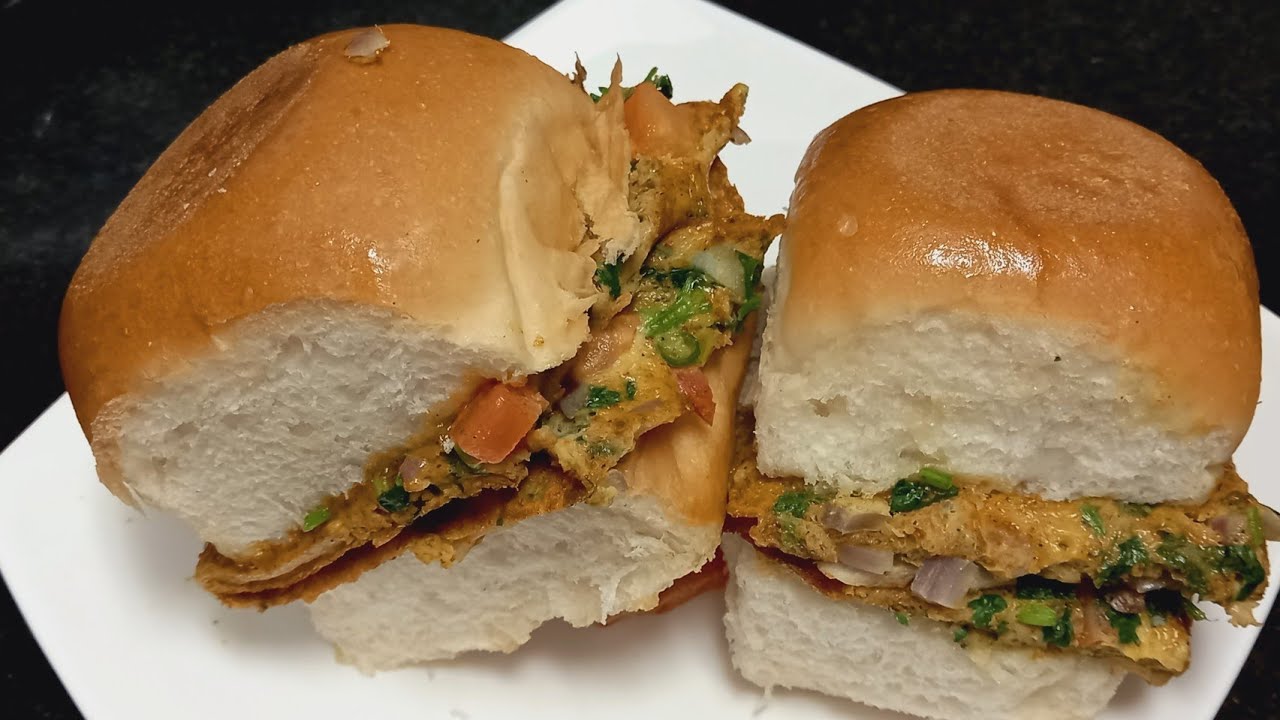 Pav Omelette | Street Style Pan Omlette Recipe