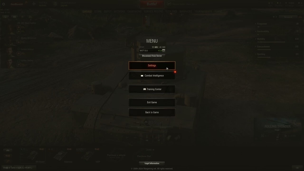 World of Tanks - How to Enable Dynamic Camera? | Activate Camera Movement