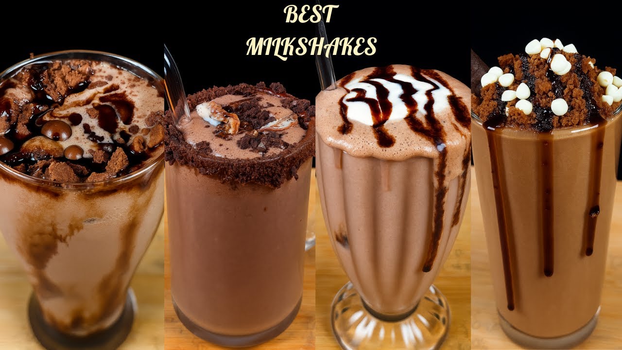 Best Milkshakes Vol-3 | Chocolate & Cookie Milkshakes Compilation | MCSA(MyCookingStyleAsmr)