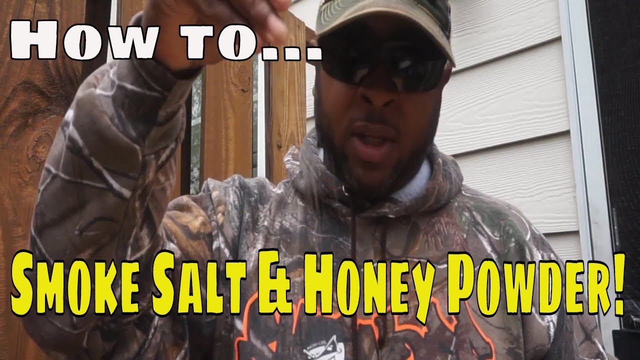 How to Smoke Salt and Honey Powder!  (Tips to add more Flavor when Cooking!)