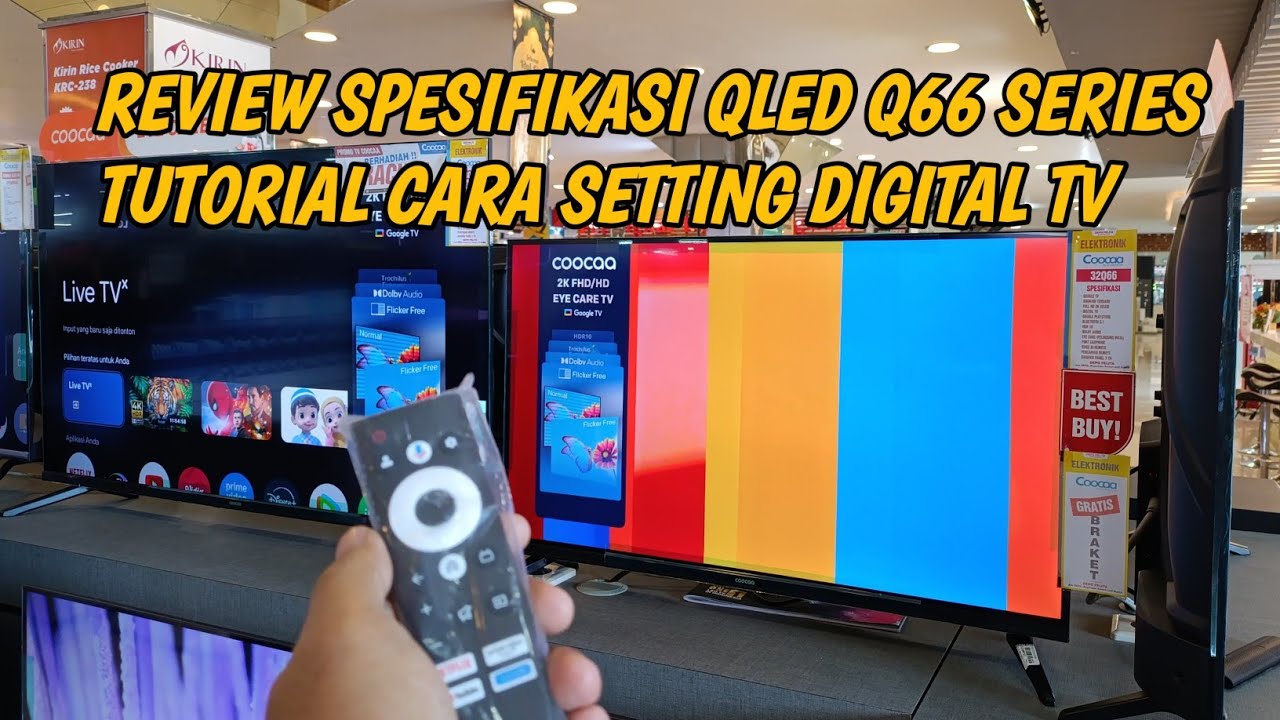 Qled series coocaa 32q66 40q66 43q66 update harga dan review spesifikasi google tv