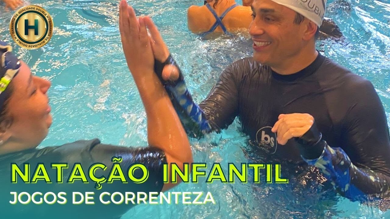 NATAÇÃO INFANTIL: JOGOS DE CORRENTEZA