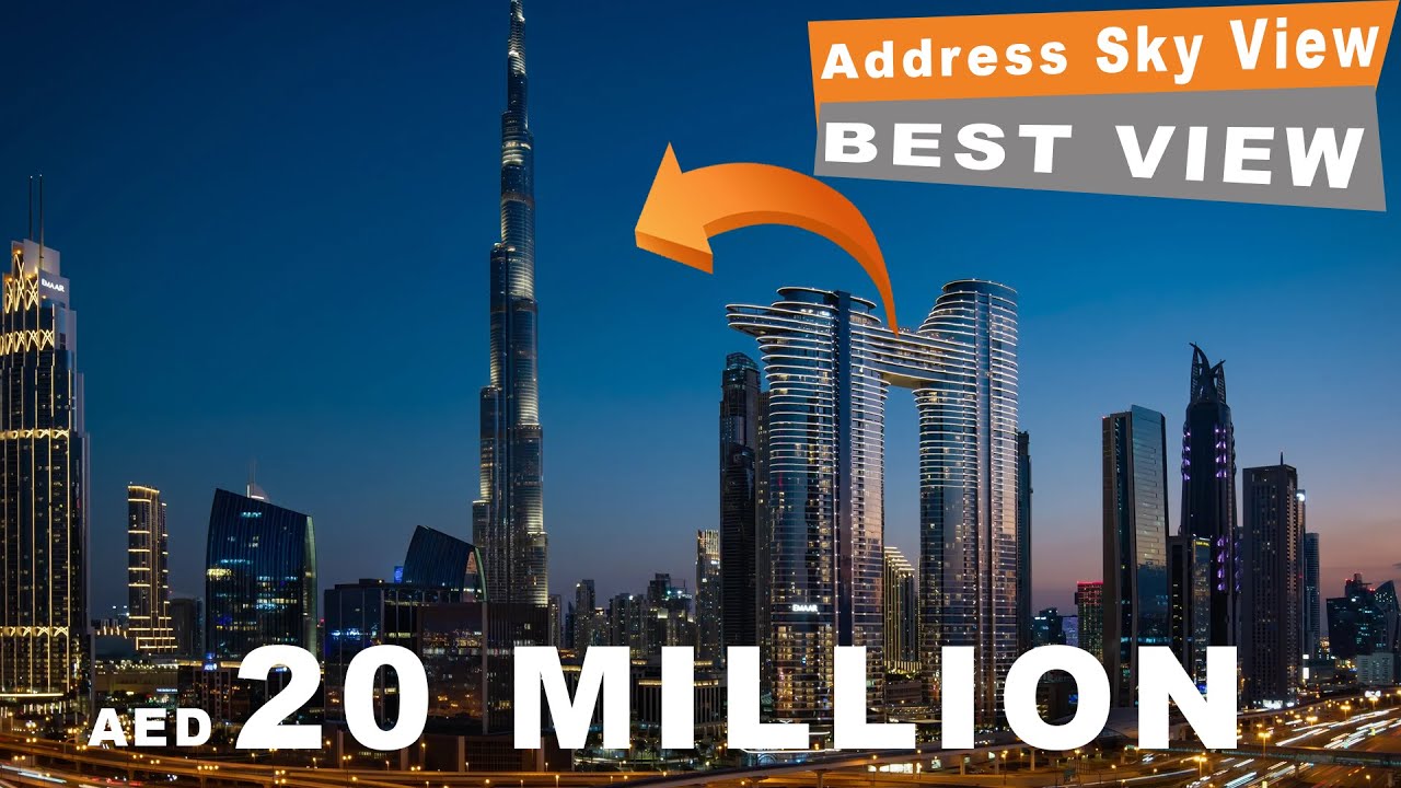 3 BEDROOM DUPLEX APARTMENT I ADDRESS SKY VIEW I DOWNTOWN DUBAI