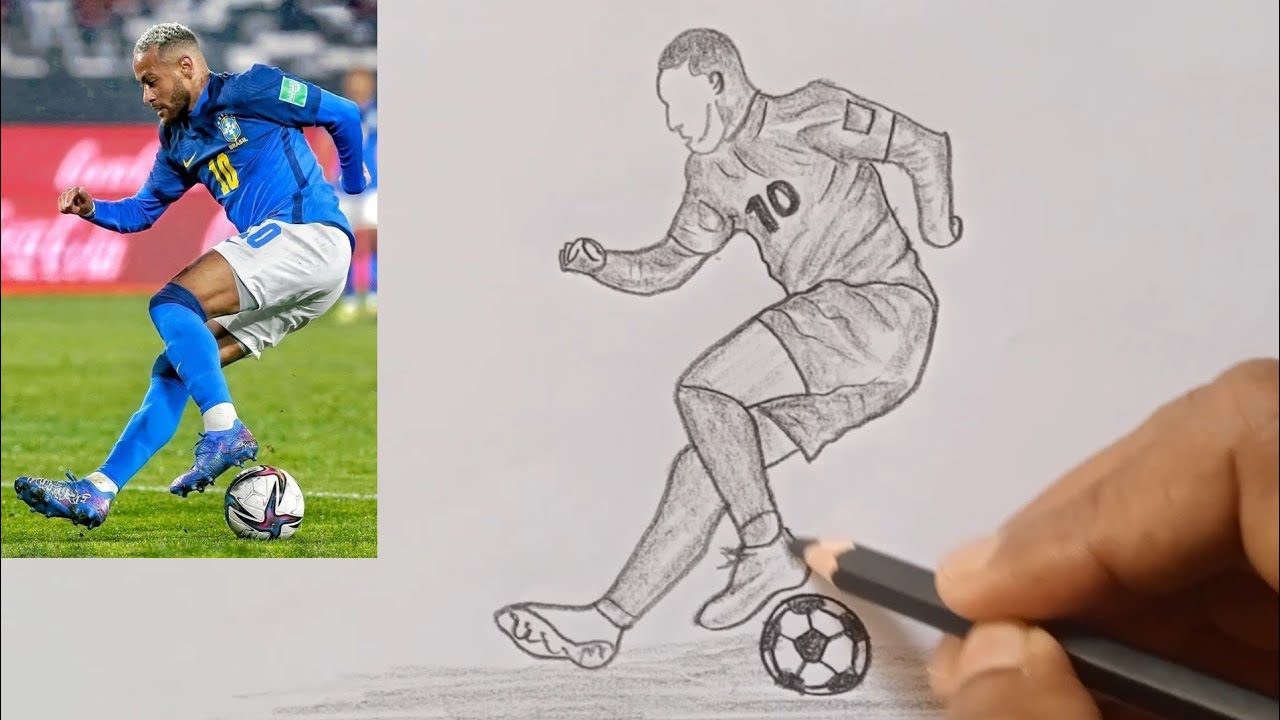 How to Draw Neymar’s Iconic Goal Shot