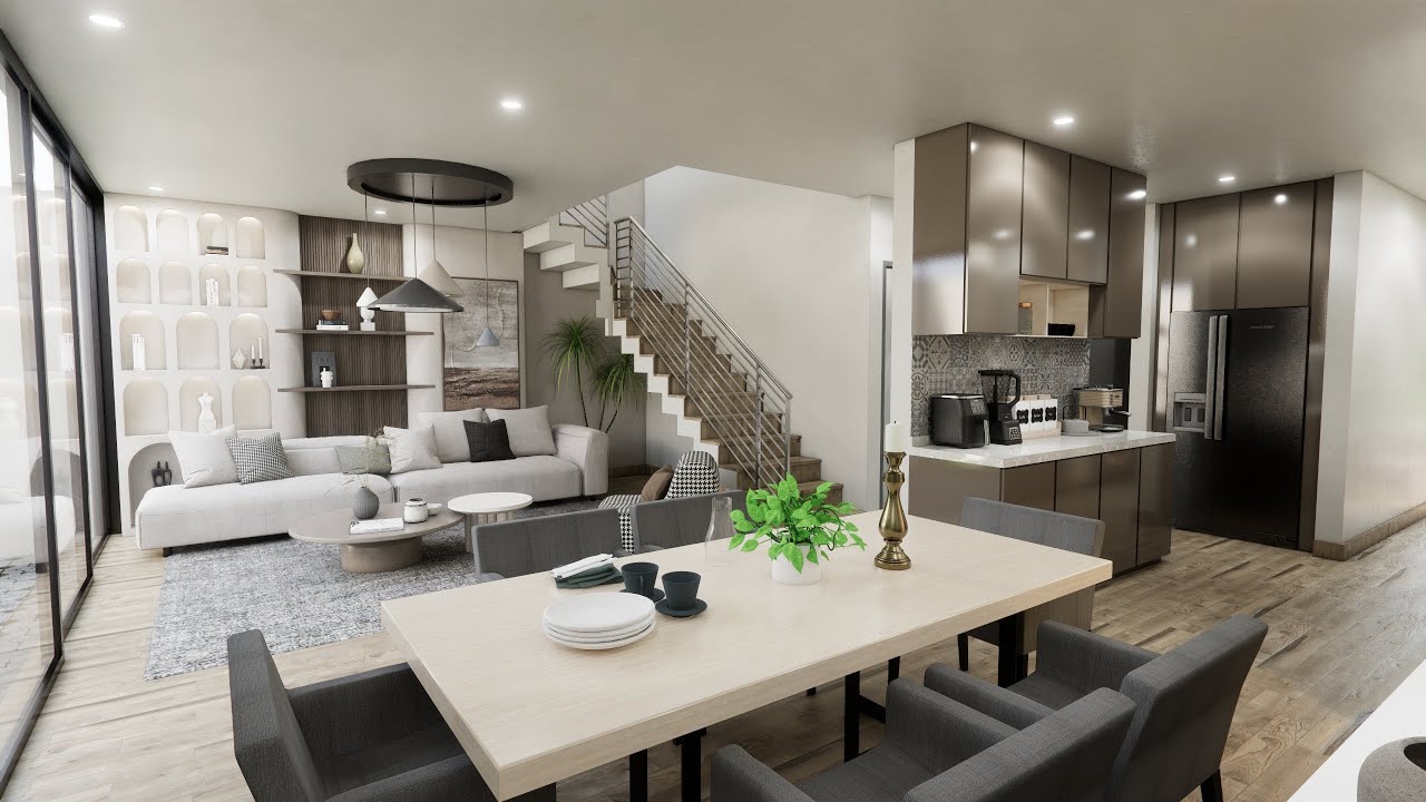 LA CASA PERFECTA de 8 X 16 PARA TU FAMILIA
