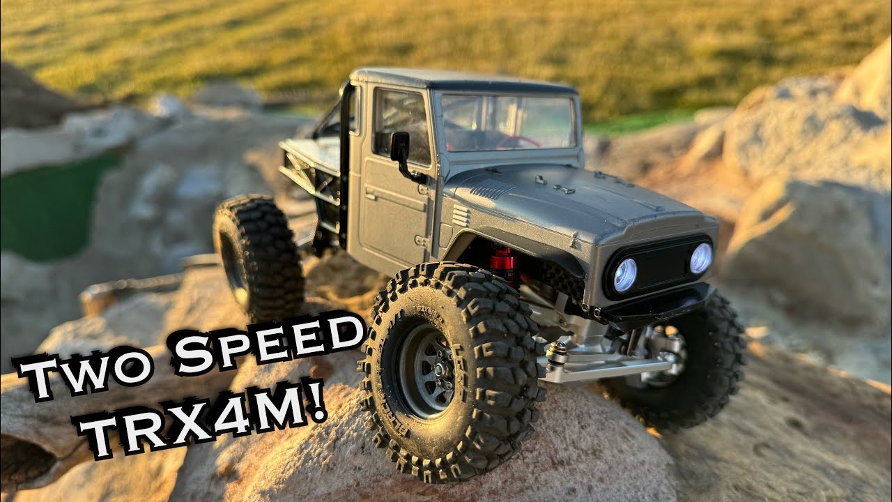 Injora Diamond Axles,Meus 2 Speed Transmission, LGRP Black Label, New Build Testing!
