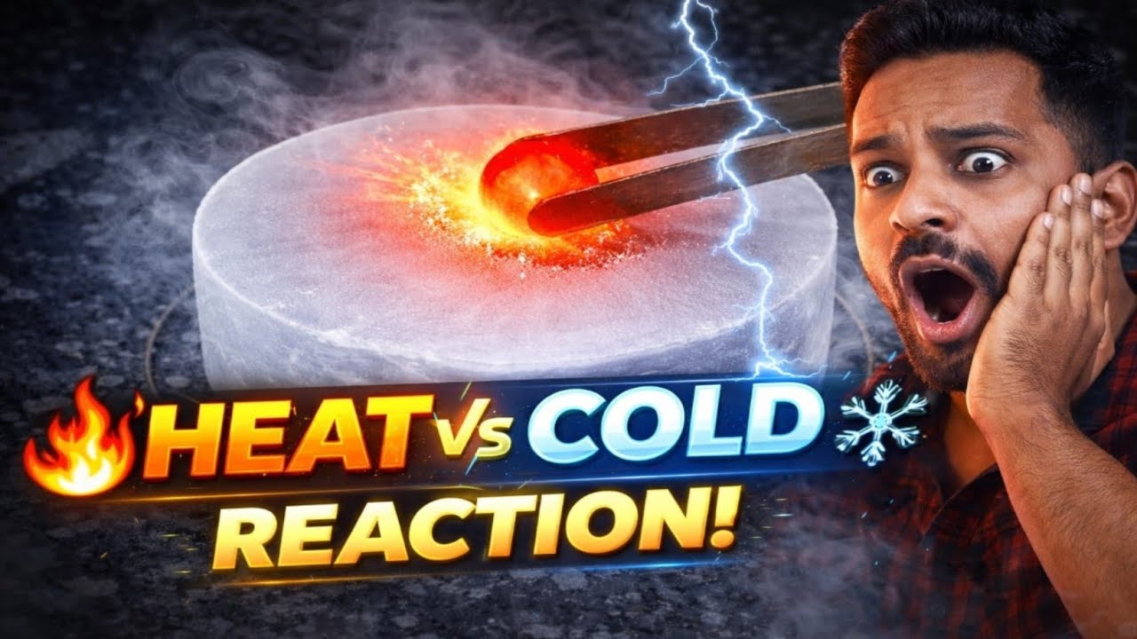 HOT IRON BALL VS ICE! 😱Instant Melt | #experiment