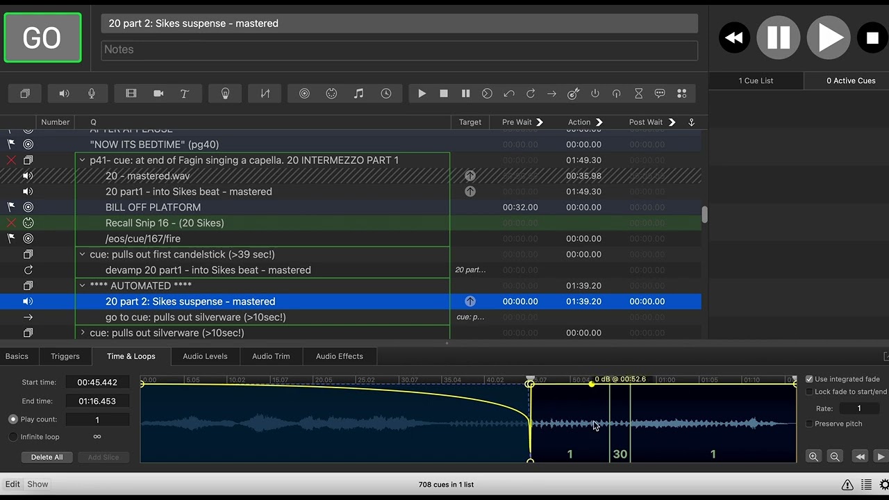 Qlab devamping on steroids