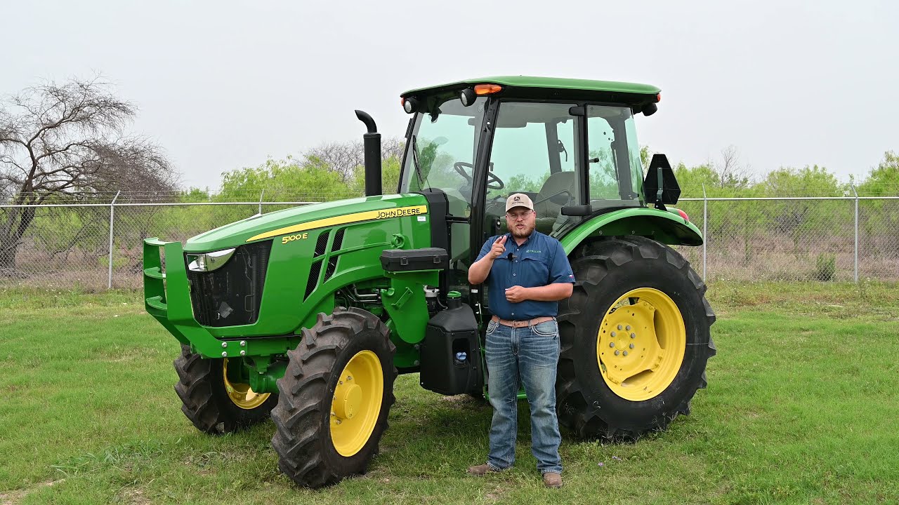 John Deere 5100E Walk Around