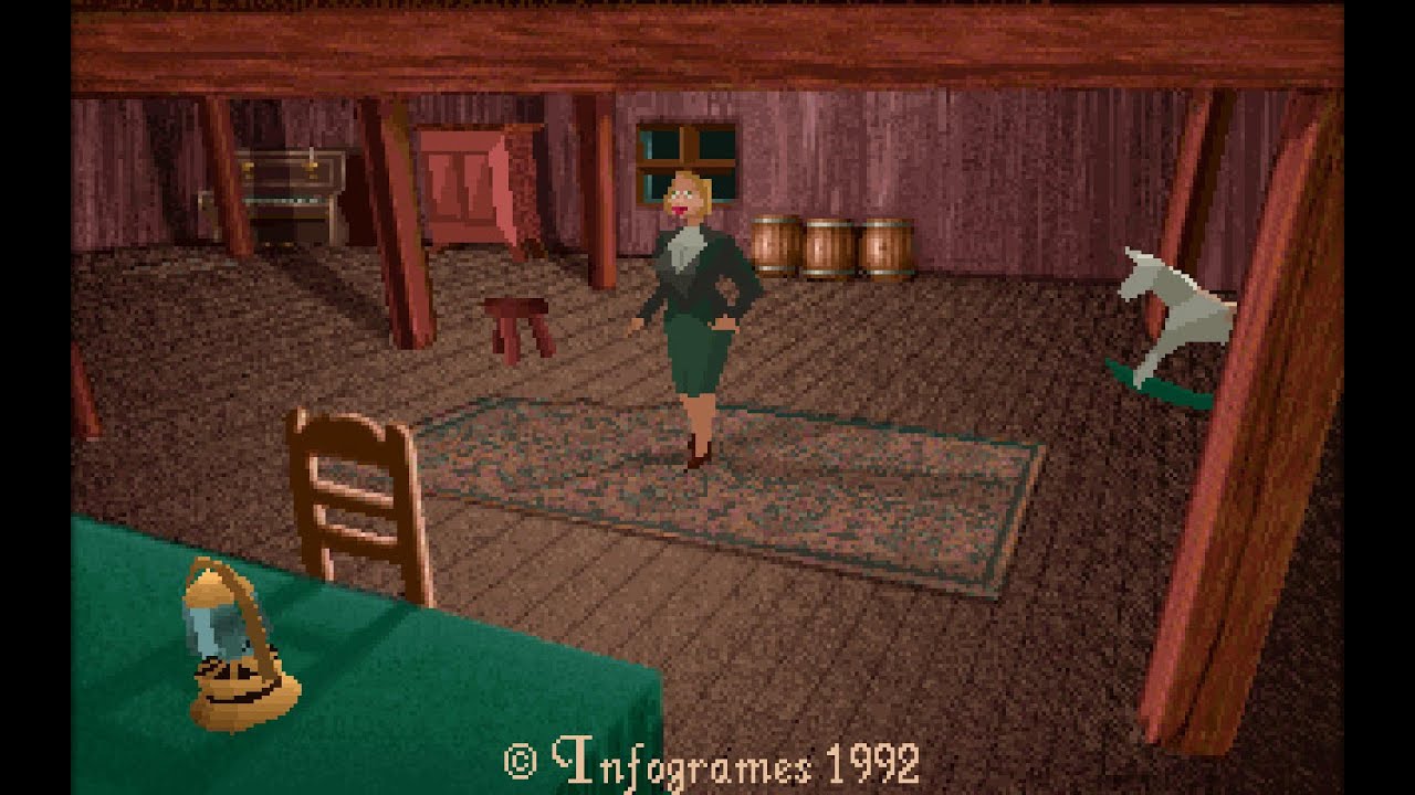 Alone in the Dark (PC/DOS) Infogrames, 1992 