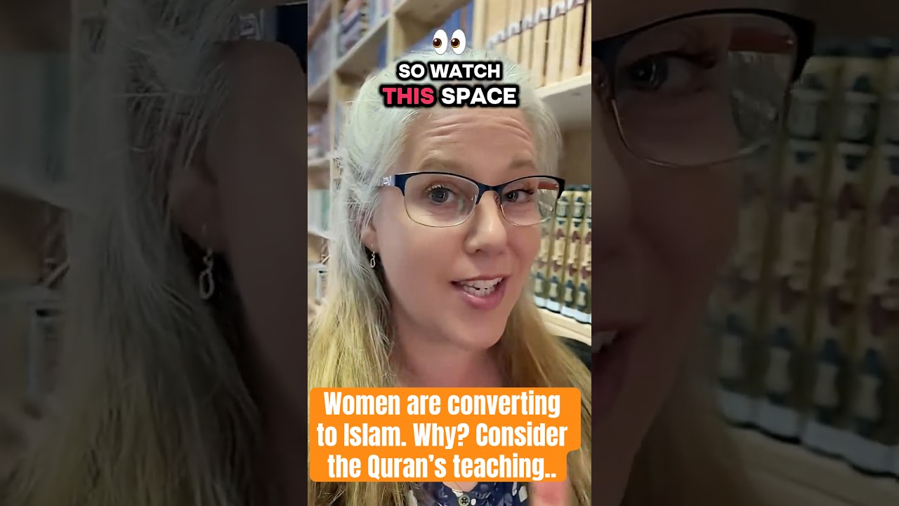 Young women are converting to Islam, why? #women  #islam #christianity #quran