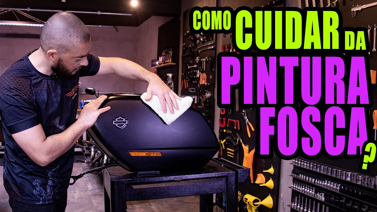 Deixando a pintura fosca mais bonita