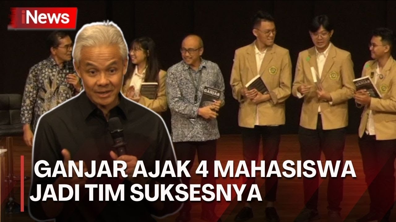 [FULL] Ganjar Isi Kuliah Umum di Unpar, Tegaskan Politik Persatuan hingga Ajak Mahasiswa Jadi Jurkam