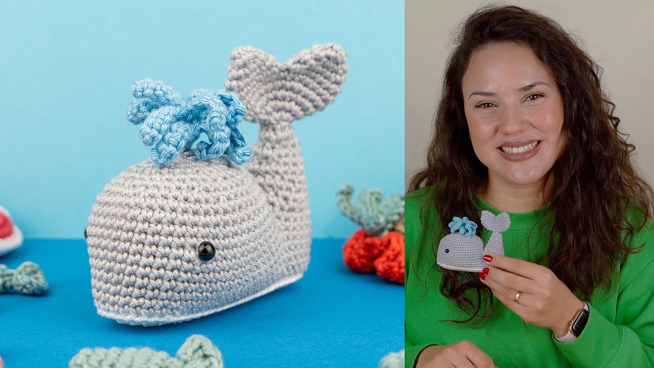 COMO FAZER BALEIA DE AMIGURUMI - PARTE 2 | ATELIÊ JÉSSICA BRANDÃO | #142