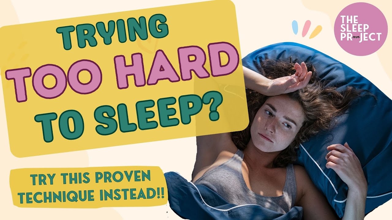 The Art of NOT Trying to Sleep: What is Paradoxical Intention?