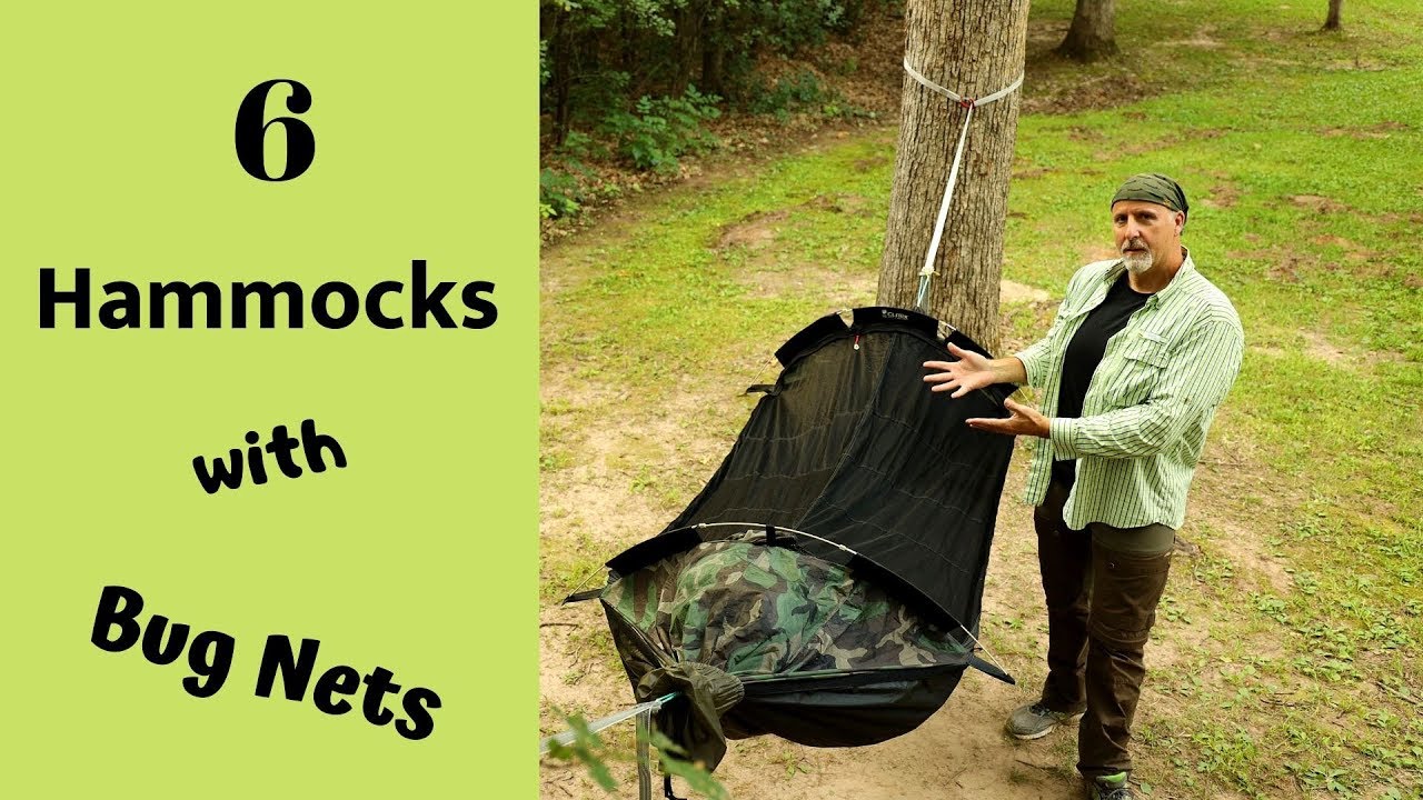 6 Hammocks with Bugnets