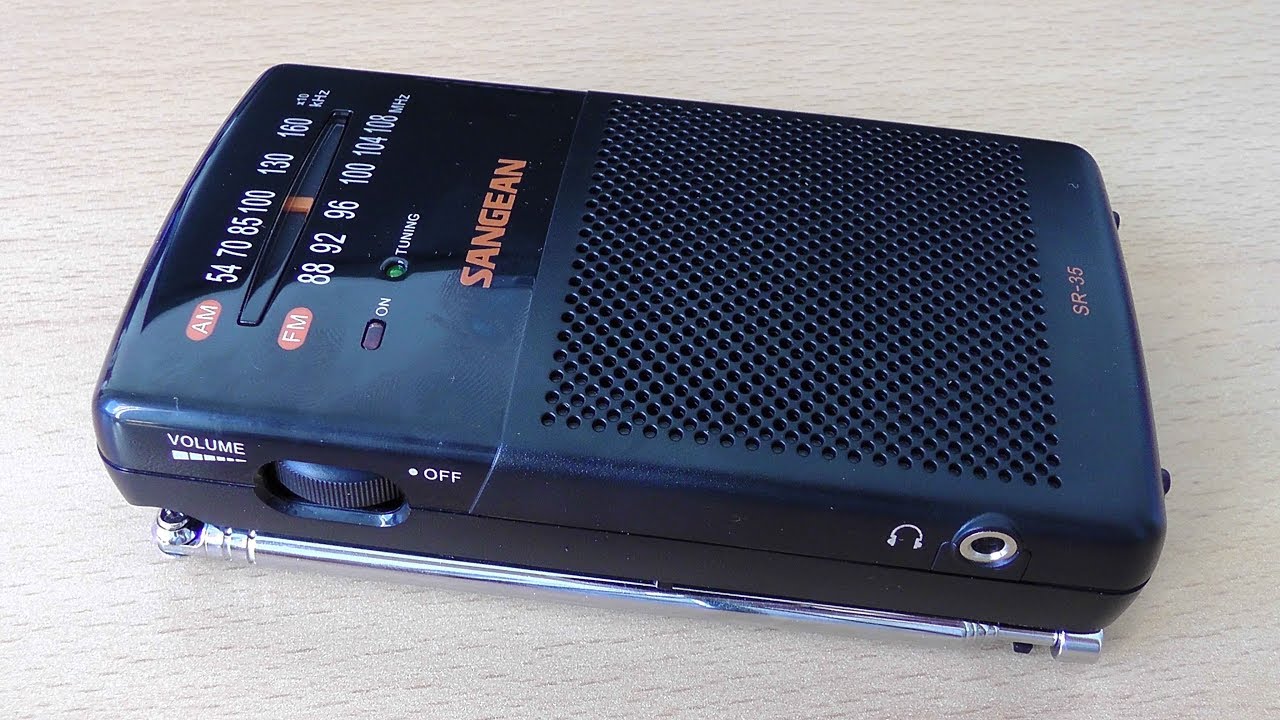 Sangean SR-35 - Notfallradio mit geringem Stromverbrauch