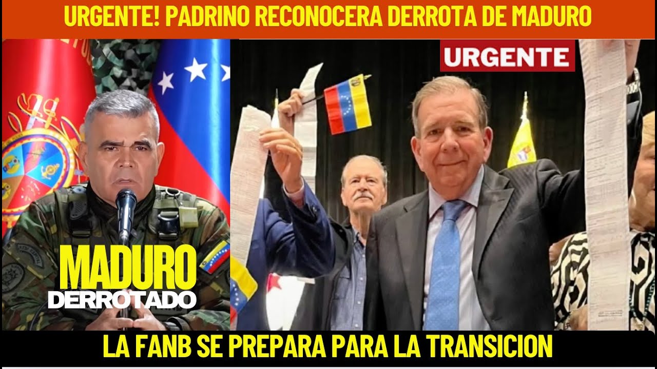 URGENTE!! PADRINO RECONOCERA DERROTA DE MADURO: SE HABLA DE TRANSICION EN LA FANB