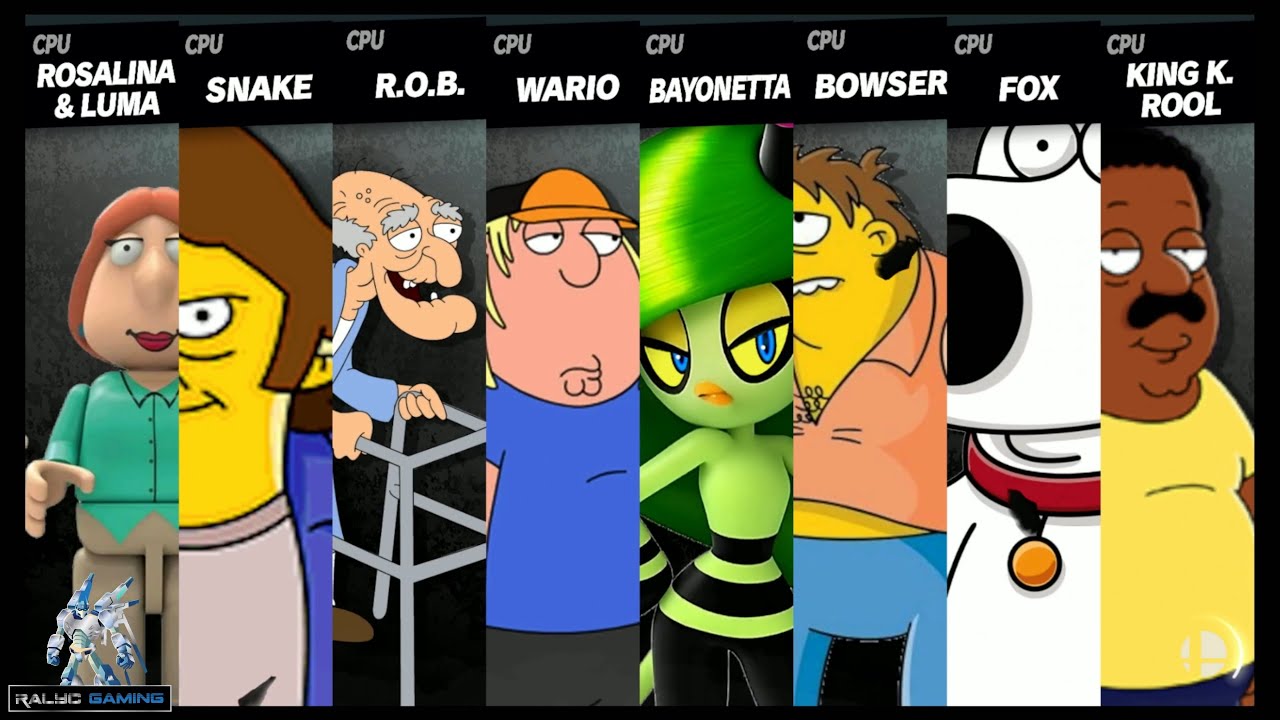 Lois vs Snake vs Herbert vs Chris vs Zeena vs Barney vs Brian vs Cleveland