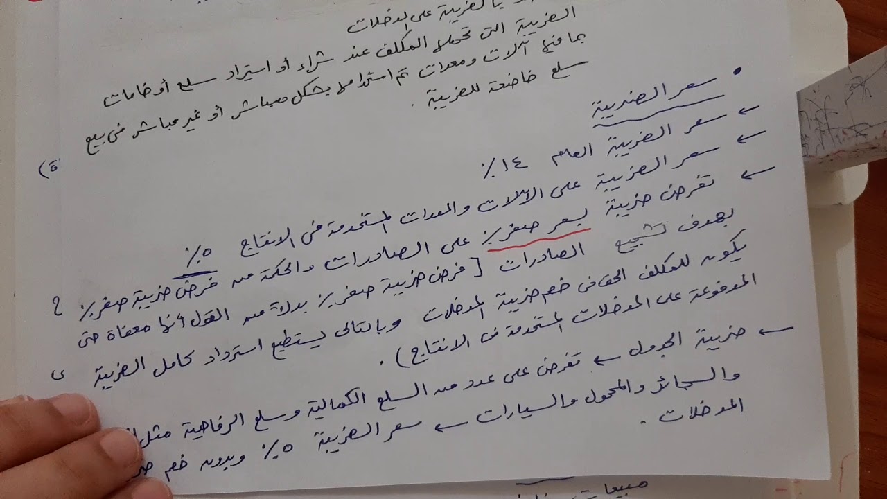 ضريبة الجدول