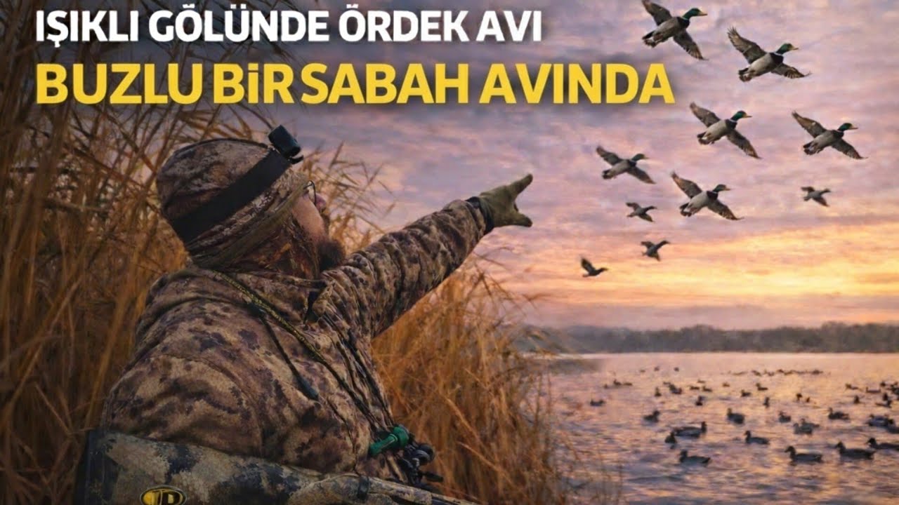 Işıklı G&ouml;l&uuml; &Ouml;rdek Avı 2026 | Buzlu G&ouml;lde &Ouml;rdek Avı Duck Hunting