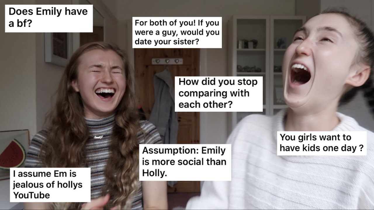 ANSWERING YOUR QUESTIONS & ASSUMPTIONS ABOUT US | DEEP Q&A WITH MY SISTER