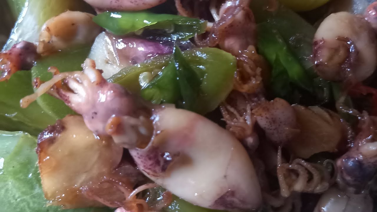 TUMIS CUMI KERING TOMAT HIJAU #Foodie#ResepUnik#Cumi#@deviahana-w1y