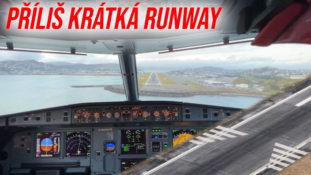 Jak se přistává na krátké dráze? S piloty v kokpitu A320neo