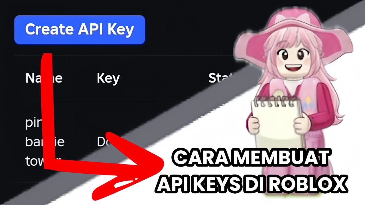 Cara Membuat API KEY di Roblox untuk Studio Lite