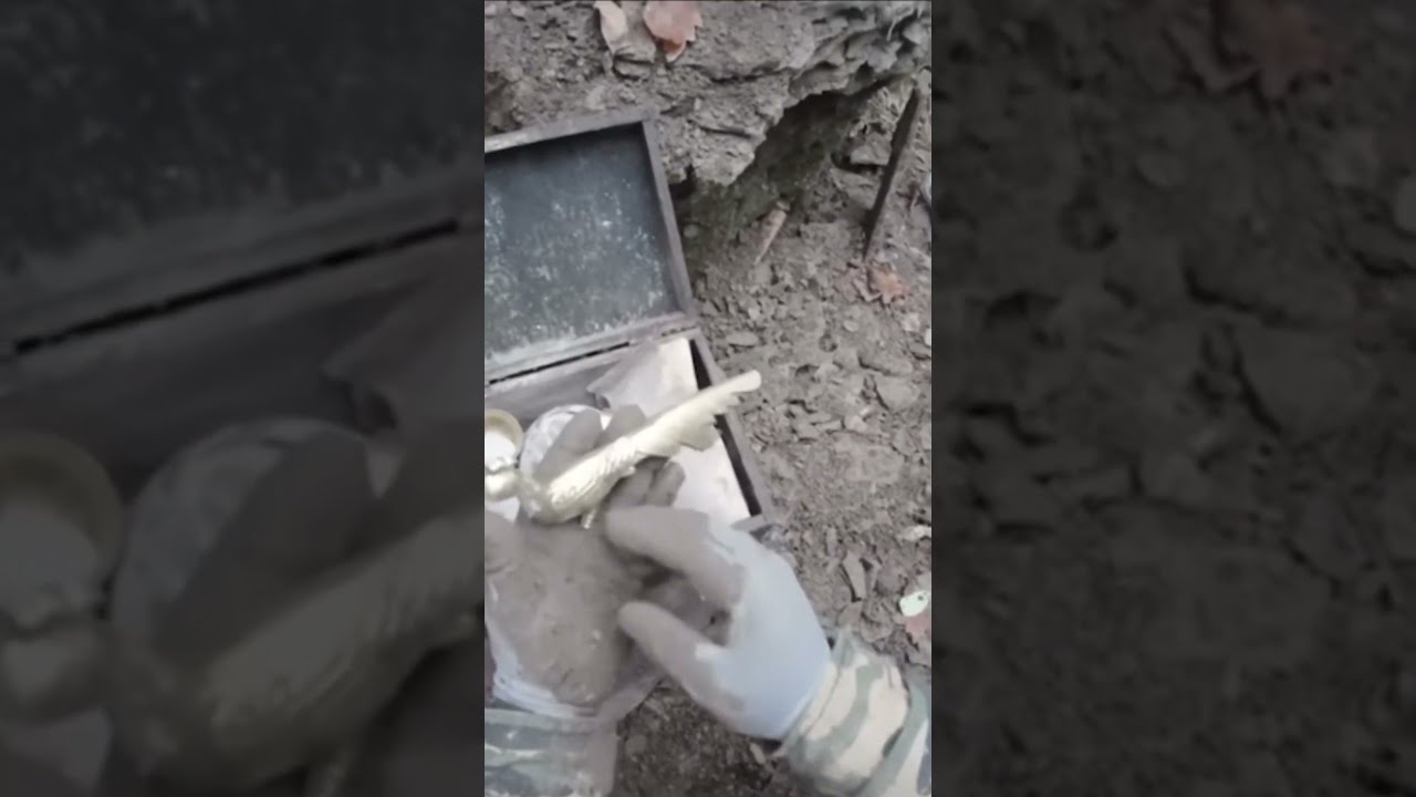 Altın Dolu Define Sandığı Buldum !!! I Found a Treasure Chest Full of Gold ! TREASURE HUNT