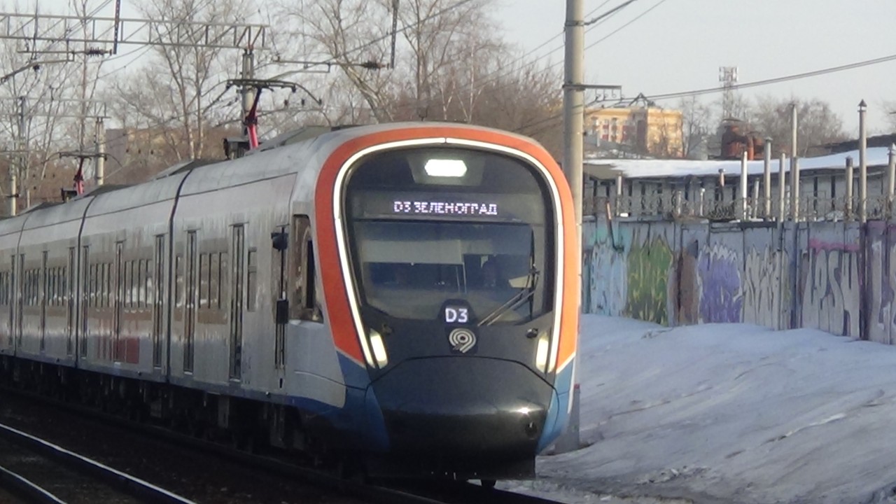 Электропоезд ЭГЭ2ТВ-029 Иволга сообщением Ипподром - Зеленоград-Крюково