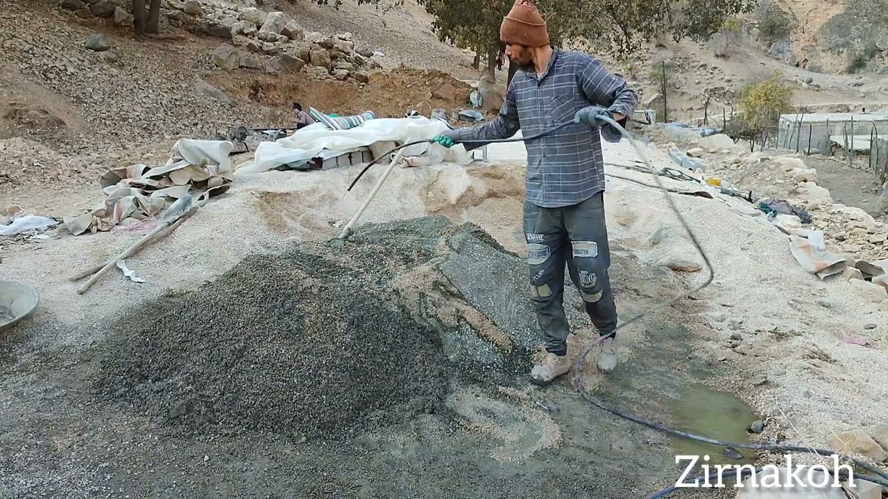 🏡 Building My Stone House | ساخت خانه سنگی من 🌿💪