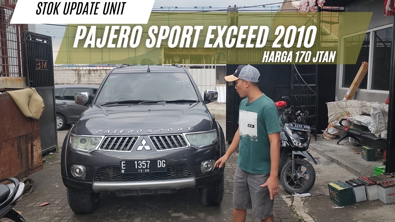 SPILL UPDATE STOK UNIT YANG BARU DATANG DI WORKSHOP BM GROUP | GEBRAKAN HARGA MURAH PAJERO SPORT !!!