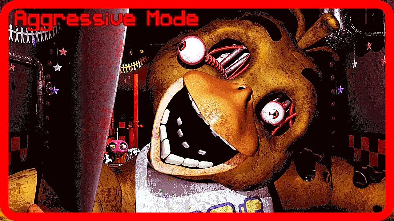 Night Watch at Freddie's Aggressive Mode Complete