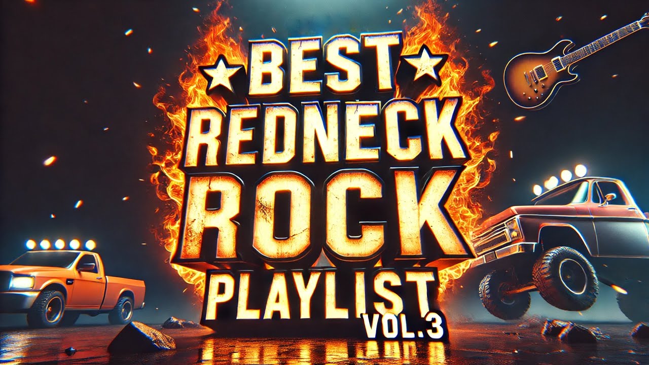 🔥 Greatest Redneck Rock Playlist Vol.3 | 1 Hour of Southern Rock Songs for Truck Lovers