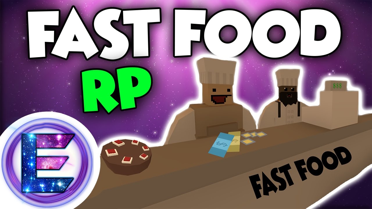 FAST FOOD RP - Trying to make a living - Unturned Roleplay (Robbed all the time!)