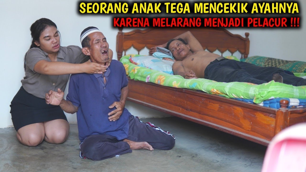 SEORANG ANAK MEMPERLAKUKAN AYAHNYA DENGAN TIDAK BAIK, KARENA MELARANG MENJADI PEL4_ CUR