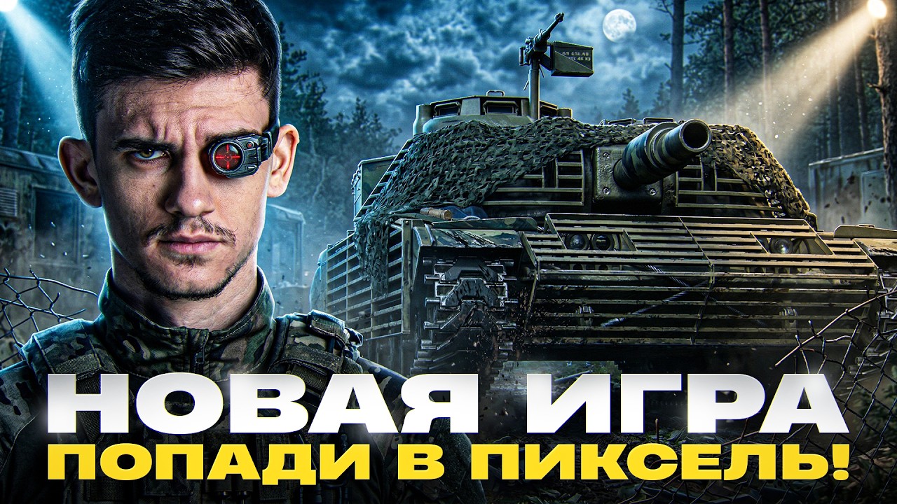 МТ-58 - НОВАЯ ИГРА = ПОПАДИ В ПИКСЕЛЬ! + НАТИСК: АККАУНТ БЕЗ ДОНАТА!