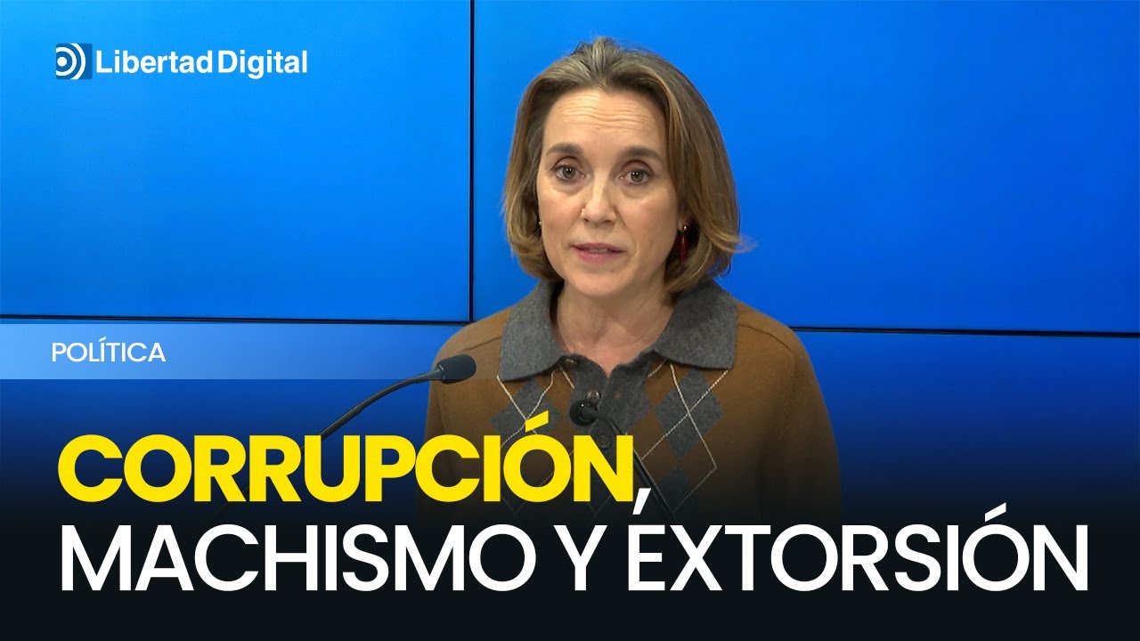Gamarra denuncia &ldquo;corrupci&oacute;n, machismo y extorsi&oacute;n&rdquo; en el sanchismo