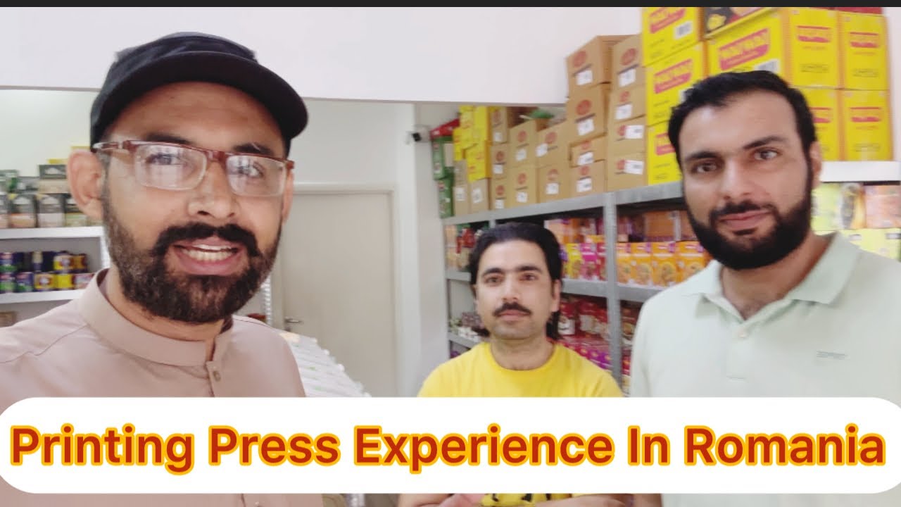 Romania me Printing Press ka kaam || Experience of Printing Press in Romania || Romania ||