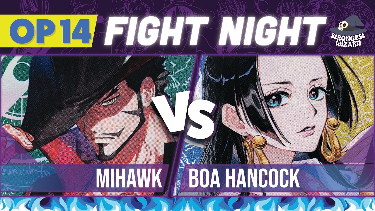 Mihawk vs Boa Hancock: One Piece Card Game : OP14 Match