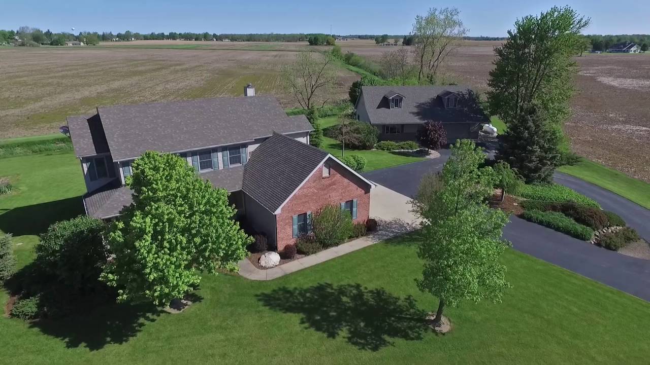 18425 Hamm Road Harlan, Indiana 46743 Aerial Video